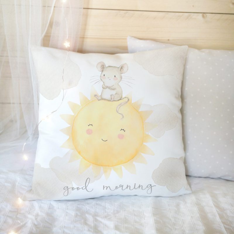 Funda de Cojín infantil Sol y Luna 7