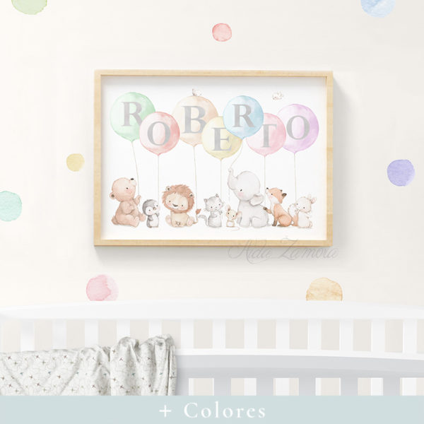 Láminas infantiles decorativas para niños - Aida Zamora